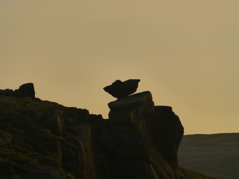 Perched Boulder