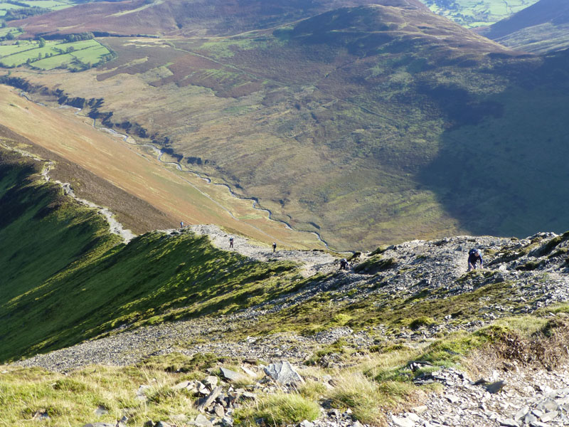 Grisedale Pike Ascent