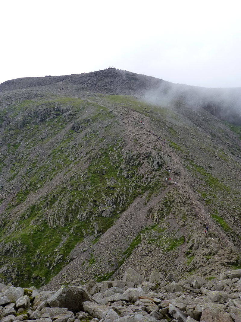 Ascent to Scafell Pike
