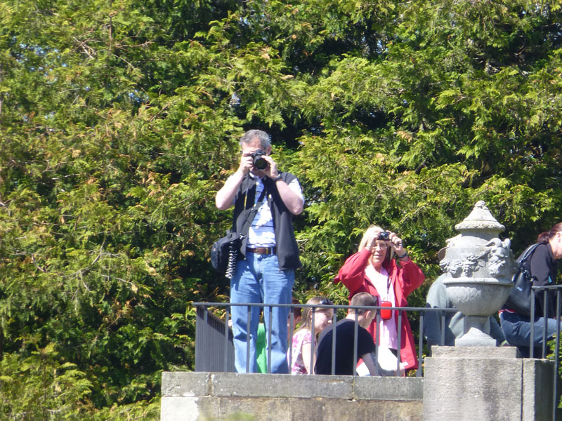 Photographers at Lyme Park