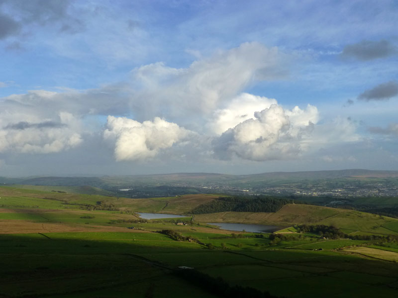 Showery Pendle