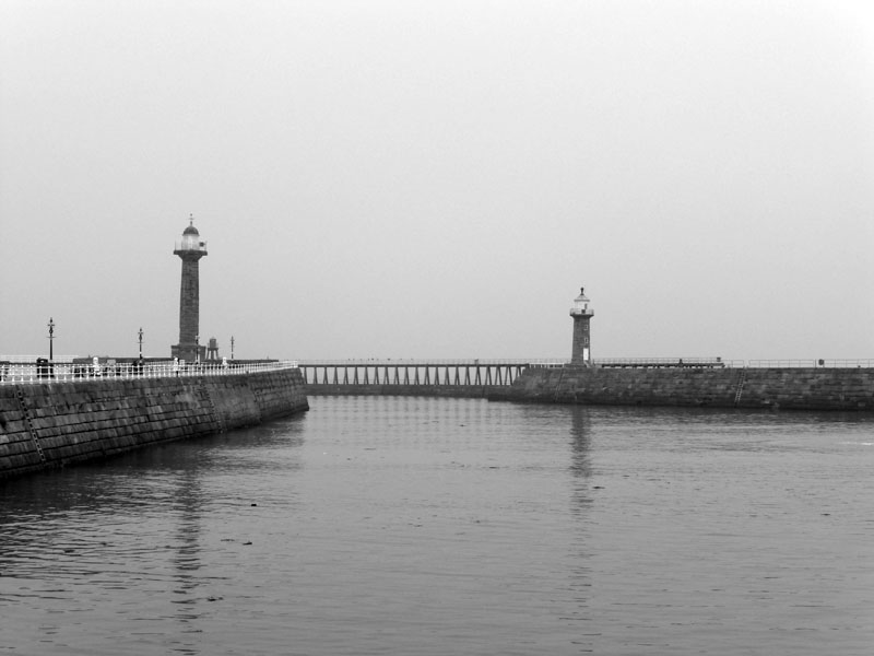 Whitby Piers