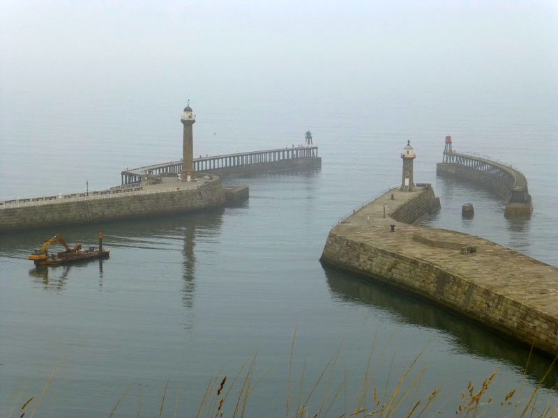 Whitby Piers