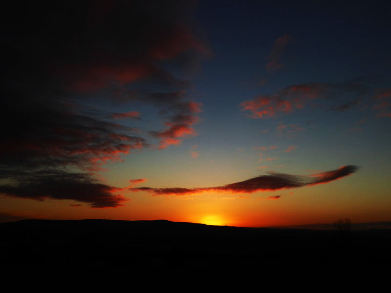 Burnley Sunset