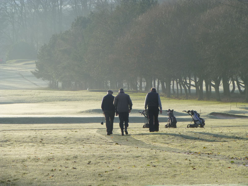 Golfers at Towneley