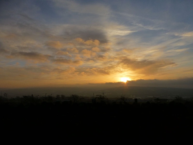 Sunrise over Nelson