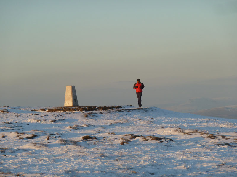 Runner on Pendle
