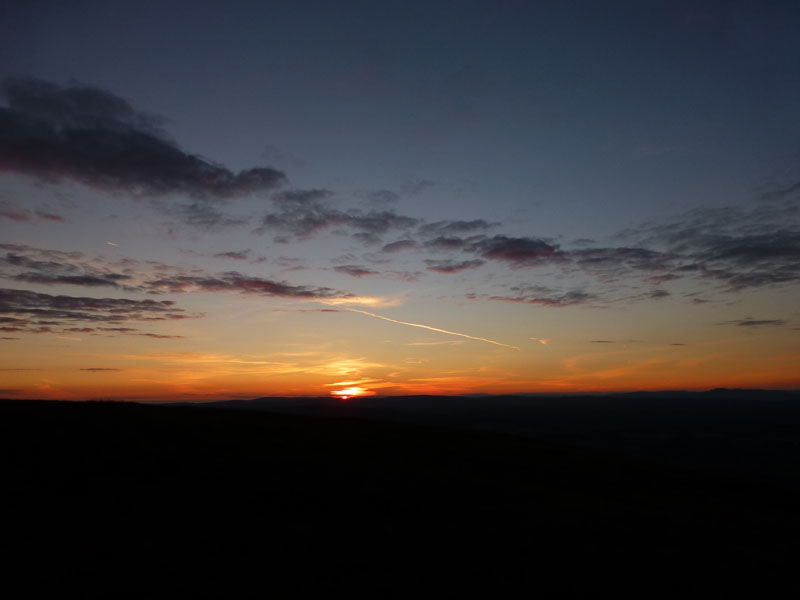 Sunset from Pendle Hill
