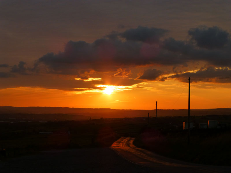 Burnley Sunset