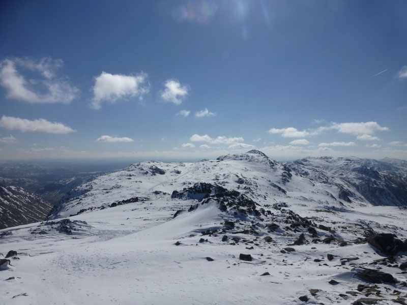 Bowfell from Esk pike