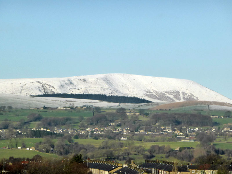 Pendle from Burnley