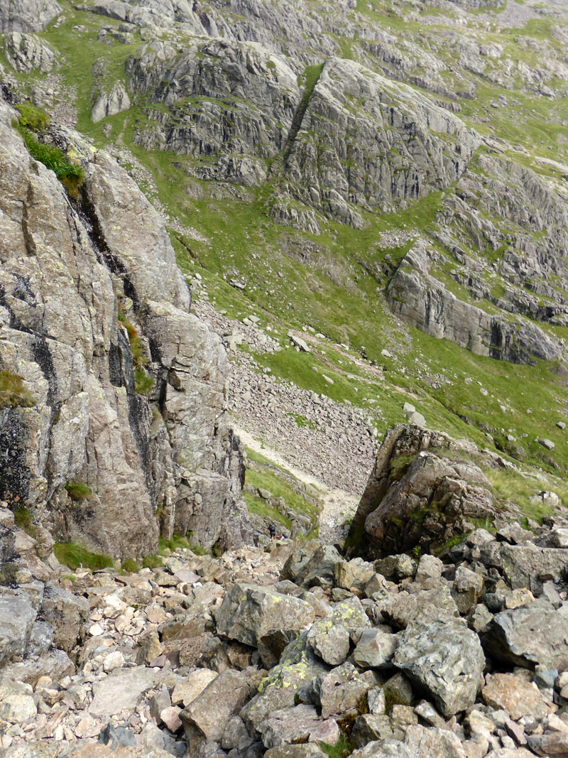 gully from Foxes Tarn