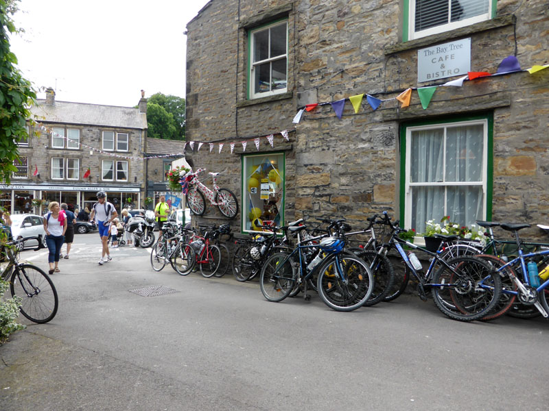 Bikes in Hawes