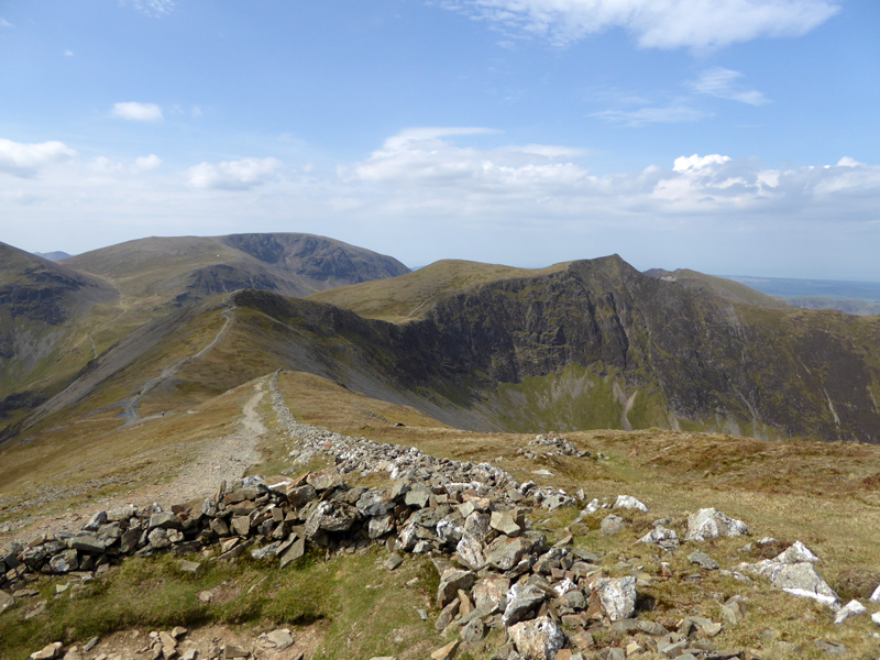 Hopegill Head from Grisedale Pike