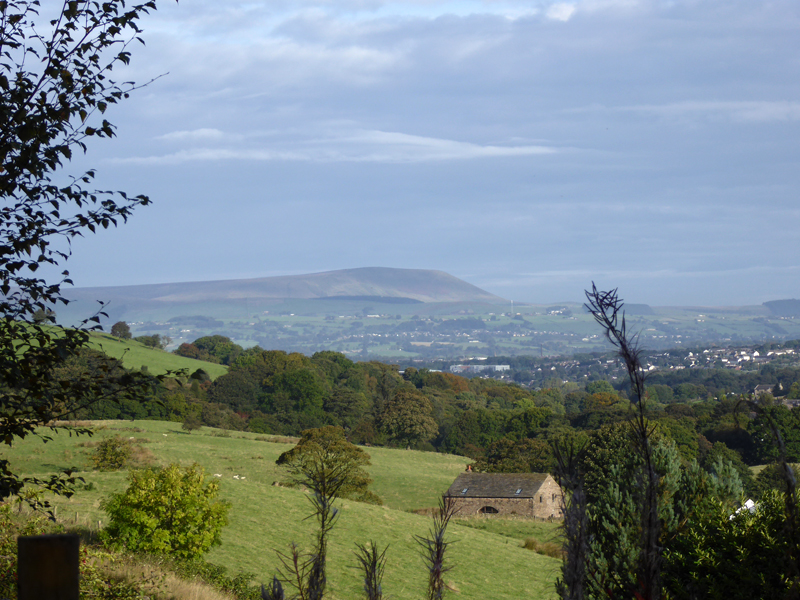 Pendle Hill from Cliviger